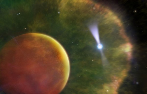 Ученым удалось заполучить самый дальний в истории снимок пульсара