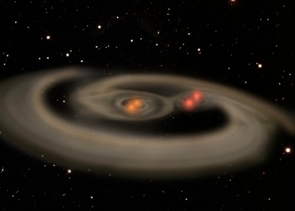 Ученые нашли солнечную систему с четырьмя гравитационно связанными «солнцами»