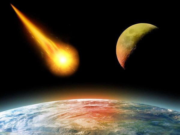 Ученые: Мелкий астероид врезался об Землю и попал на видео