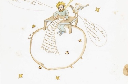 Рисунок из письма автора «Маленького принца» продали за 240 тыс. евро