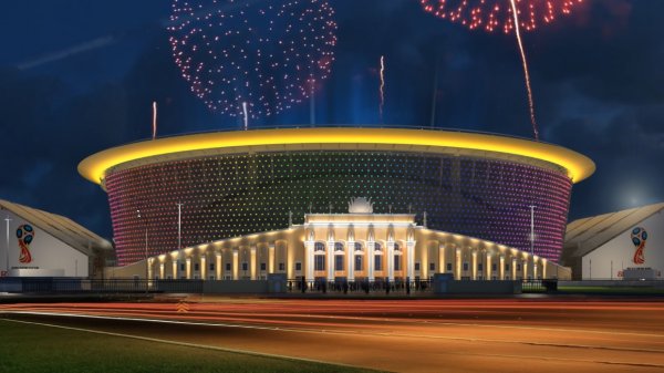 Telegraph считает «Екатеринбург-Арена» «безумным стадионом»