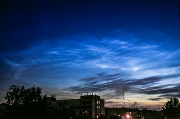 В небе над Пермью астрономы заметили серебристые облака