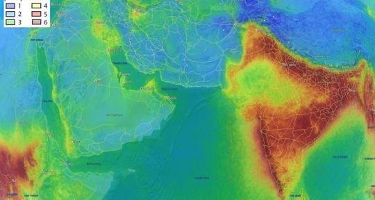 Облако формальдегида учёные нашли в небе над Индией