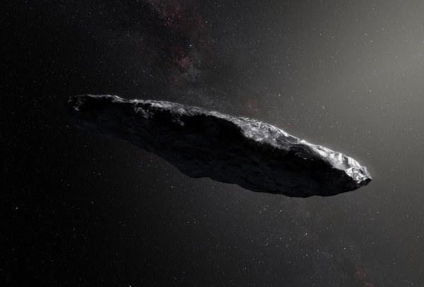 Ученые: Астероид Оумуамуа внезапно развил огромную скорость
