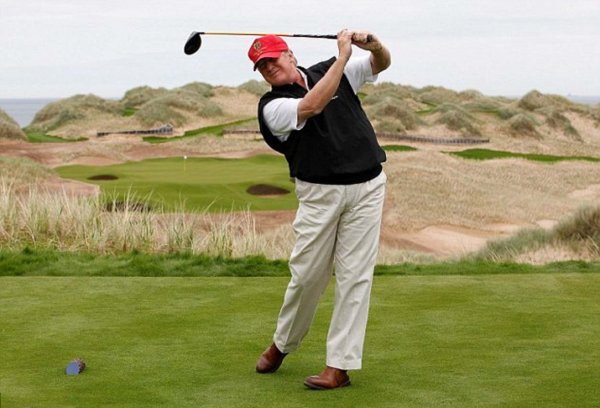 Трамп собирается построить грандиозный комплекс для гольфа в Абердиншире