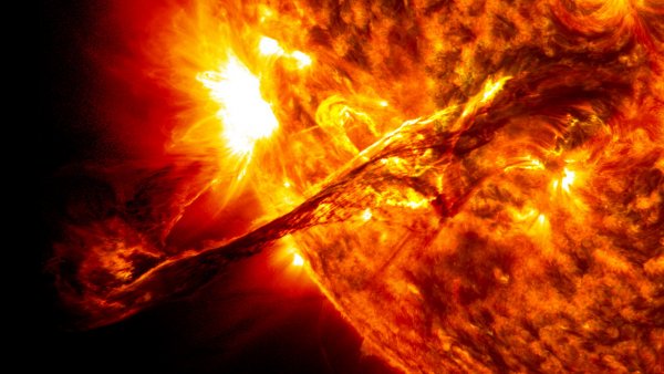 NASA превратило вибрации Солнца в звук