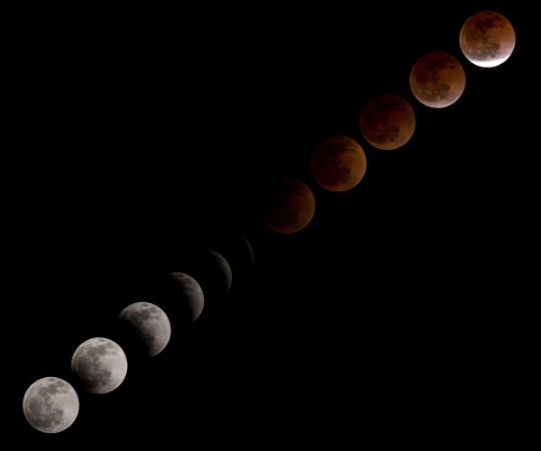 Учёные объяснили, что будет происходить с «кровавой Луной»