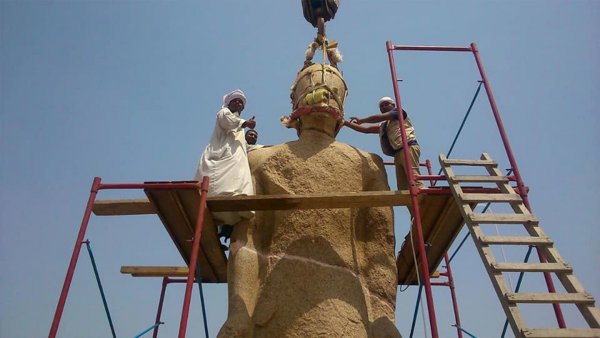 Археологи из Египта восстановили 30-тонную статую фараона Рамзеса II Великого
