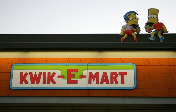 В США появился супермаркет из легендарных «Симпсонов»