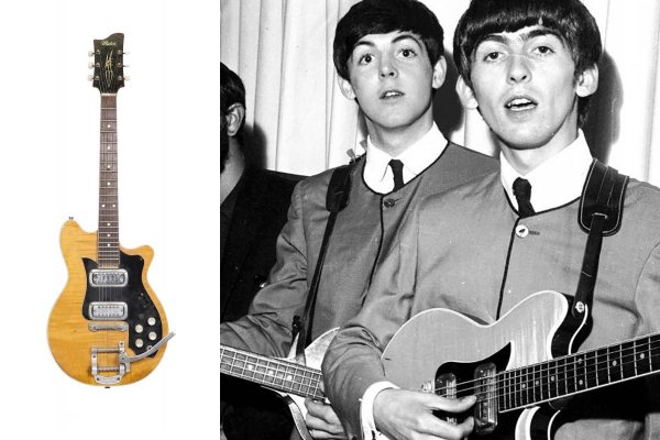 В Великобритании за полмиллиона продают гитару «битла» Джорджа Харрисона