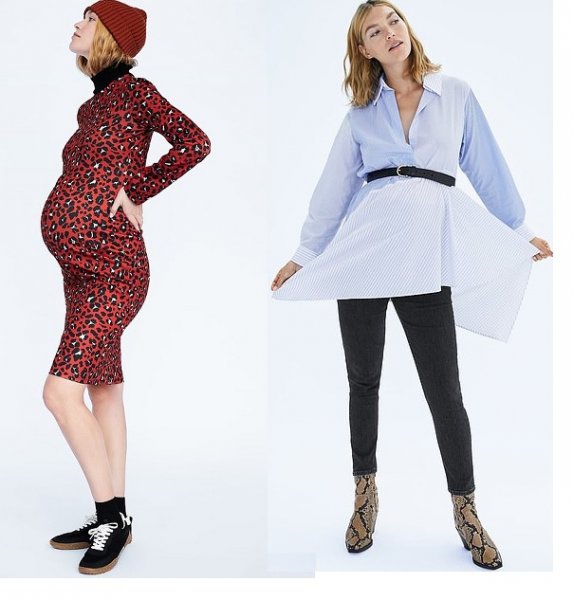 Zara запускает в продажу одежду для беременных